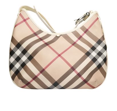 Burberry Nova Check Shoulder Bag, front view